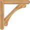 Ekena Millwork Legacy Craftsman Rough Sawn Bracket, Western Red Cedar, 6"W x 46"D x 46"H BKT06X46X46LEC04RWR - alternate 2